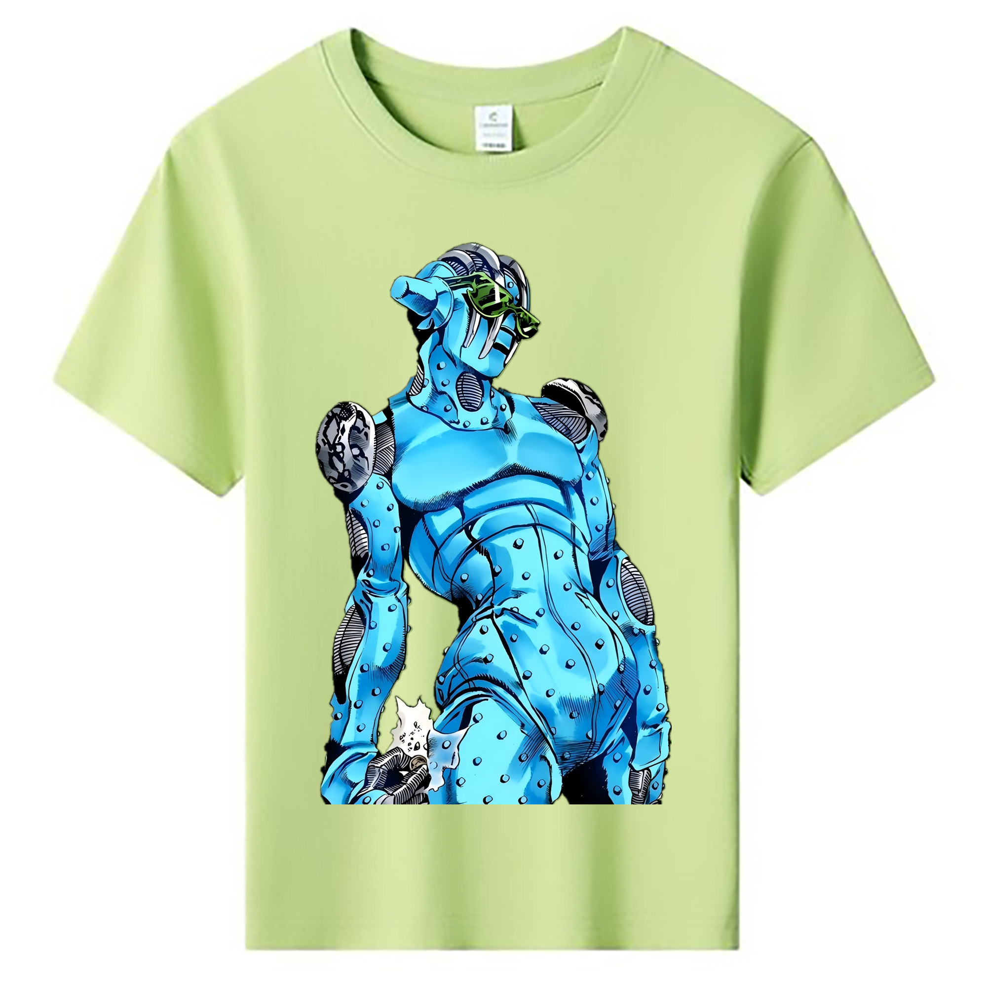（画像用） ジョジョの奇妙な冒険 JoJo's Bizarre Adventure 綿100％キッズTシャツ（フロントプリント）